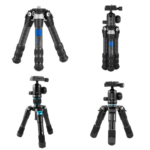 Mini Pan Head Camera Support For Smooth 360 Rotations In-MS08 S 1