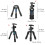 Mini Pan Head Camera Support For Smooth 360 Rotations In-MS08 S 4