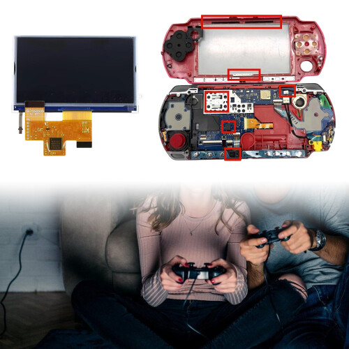 IPS Replacement Screen Make from PCB and Plastic for Shock 2