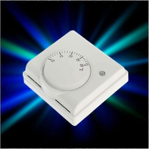 Mechanical Room Thermostat, 220V, for AC & Heating Systems 2