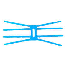 Flexible Creative Shape Phone Holder Bendable Stand-blue