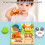 Puzzle mains sur blocs de bois, forme animale,-panda 7