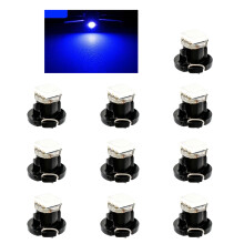 10Pcs T3 4.2 4.7 LED Bulbs for Automotive Dashboard-Blue T4.2