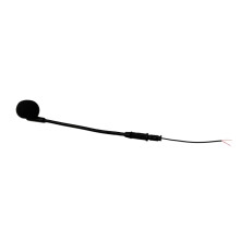 Professionele microfoon met dubbele functie, flexibele slang,