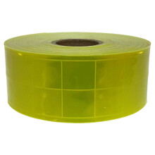 Hoge zichtbaarheid reflecterende tape-5cm fluorescerend geel