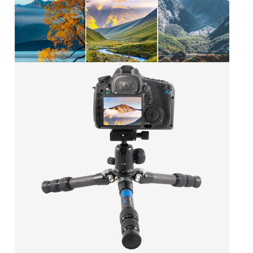 Mini Pan Head Camera Support For Smooth 360 Rotations In-MS08 S 2