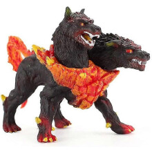 Creaturi Eldrador cu două capete, jucării Hellhound, figurine de acțiune, creaturi mitice, jucărie pentru copii cu vârste cuprinse î