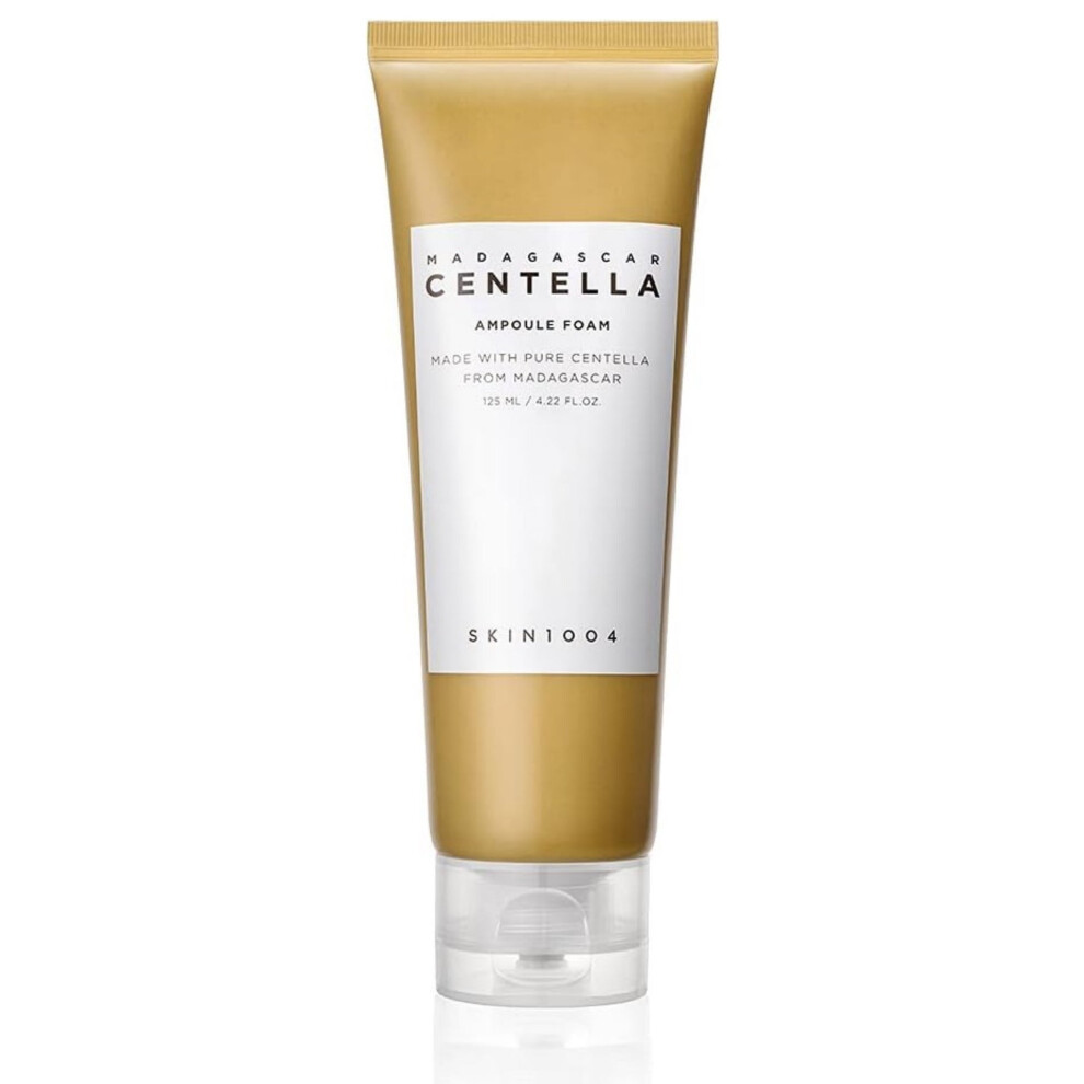 SKIN1004 Centella Ampoule Foam Cleanser |Daily Gentle Cleanser, Acne-Prone Skin Cleanser, Mild Foaming Face Wash, Skin Barrier Cleanser  - 125ml
