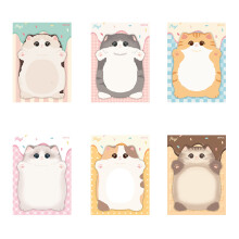 Safe Materials Animal Shape Stick Note-Cow Cat A to Chocola
