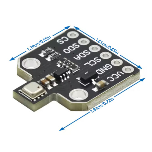 5Pcs BME688 Temperature Humidity Sensory Module Environmental 2