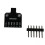 5Pcs BME688 Temperature Humidity Sensory Module Environmental 6