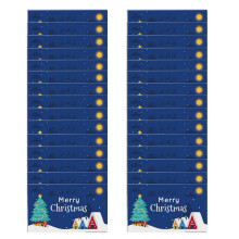 Cartes Surprise à gratter pour vacances, 30 pièces,-Bleu