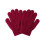 Acryl-Babyhandschuhe, flexible Stricktechnik, mehrere-Rot 1