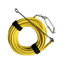 Ligne de pêche flottante, Tube en caoutchouc mousse, pointe-15M