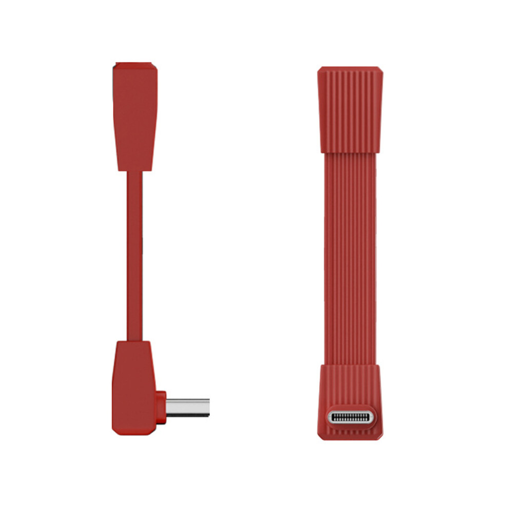 Usb C 240W Charging Cord Tpe Flat Cable Compact Travel-51Mf Red 7751001393372