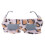 Creatieve grote harige frame oversized zonnebril Trendy-13 1
