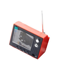 Interactieve poppenhuizen-tv op schaal 1/12 met-Rood