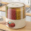 Insect Proof Kitchen Organizers Rotating-Creamy yellow large 2