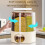 Insect Proof Kitchen Organizers Rotating-Creamy yellow large 4