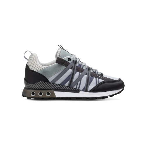 Cruyff Fearia HexTech Sneaker Grau Schwarz UK 9