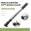 Clé à cliquet de longueur étendue avec adaptateur de perceuse 7