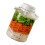 Food Grade Plastic Opslagcontainer 5L/7L/10L Transparante-L Wit 1