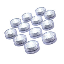 12Pcs Miniature Waterproof LED Lamps for-warm white light