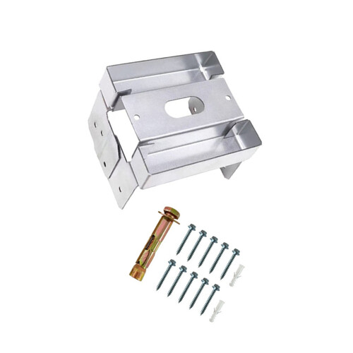 Galvanized Steel 8x8 Post Support Featuring Customizable Design