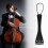 Premium Ebony Cello Tailpiece With Tailgut For Enhanced Sound 3