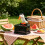 Convenient Press Type Toothpicks Storage Box With Playful Bird 5