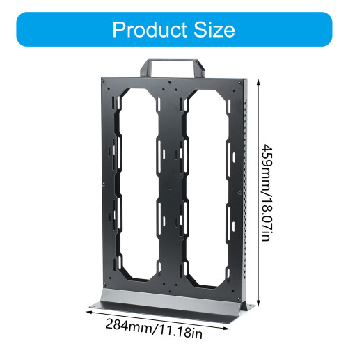 Toolless 360x2 Metal Radiators Stand Universal PC Cooling System 2