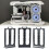 Toolless 360x2 Metal Radiators Stand Universal PC Cooling System 6