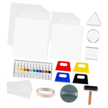 Beginner Friendly Screen Printing Set With Step By Step