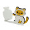 Fridge Magnets Cats Vase Refrigerator Magnets-siamese cat 1