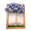 Option multiple de couleur de cadre en bois de fleur en-D 1