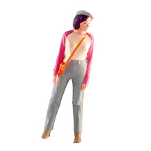 Figurines de personnes peintes à la main, échelle-B.eret Femmes