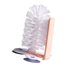 Nettoyeur de verre à récurer avec ventouse, accessoires-Orange