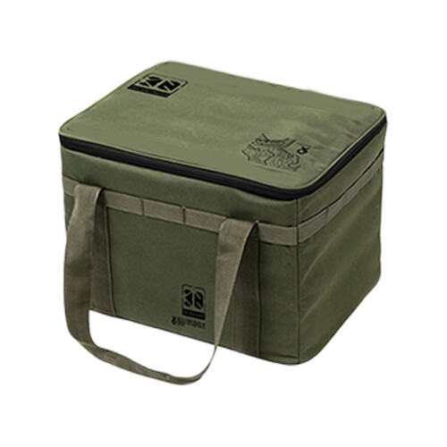 Pochette utilitaire pliable et étanche de grande-S Vert armée