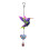 Beaux carillons éoliens de colibri en fer fabriqués à la main-B 1