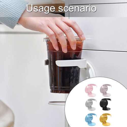 Multifunctional Adhesive Backed Fold Up Cup-Blue and yellow 2