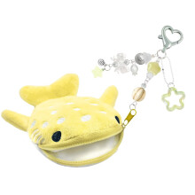 Entzückende Shark Designs Miniatur-Tasche mit-Gelb