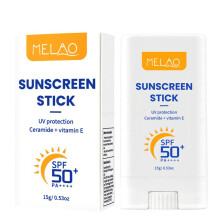 (75g) SPF50 Sunscreen Stick 15g Solid Sunscreen UV Protection Portable Outdoor Sunscreen Travel Size