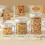 See Through Food Saver Jar Containing Useful Attached-L Clear 4