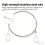 3Pcs Retractable Plant Hangers Adjustable Pull Down Pulleys for 7