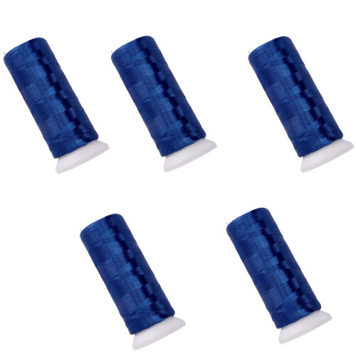 Colorful Nylon Thread 1312.33Yard Each Knitting-royal blue