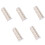 5Rolls Colored Nylon Cord Thread Embroidery Floss for-Beige 1