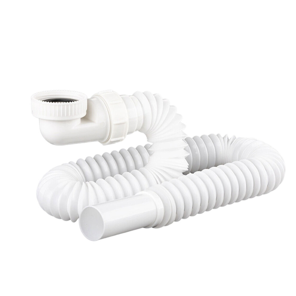 Bathtub Shower Drain Pipe With Flexible Low Profile P Trap-0949 7754002786372