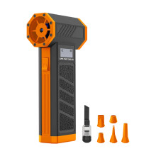 Artistic Air Tool Providing Powerful Blowing Fan for-Orange