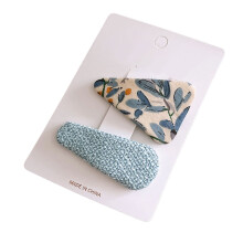Elegant Flat Clip Hairpin Artistic Barrette Large Size for-N1