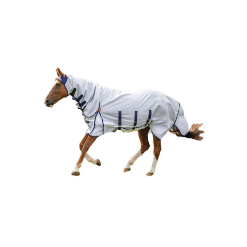 Shires Highlander Plus Combo Neck Sun Protective Horse Fly Rug